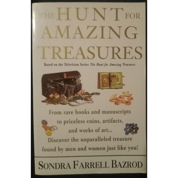 The Hunt for Amazing Treasures by Sondra Farrell – Adventure Travel PB VG+ - Picture 1 of 2